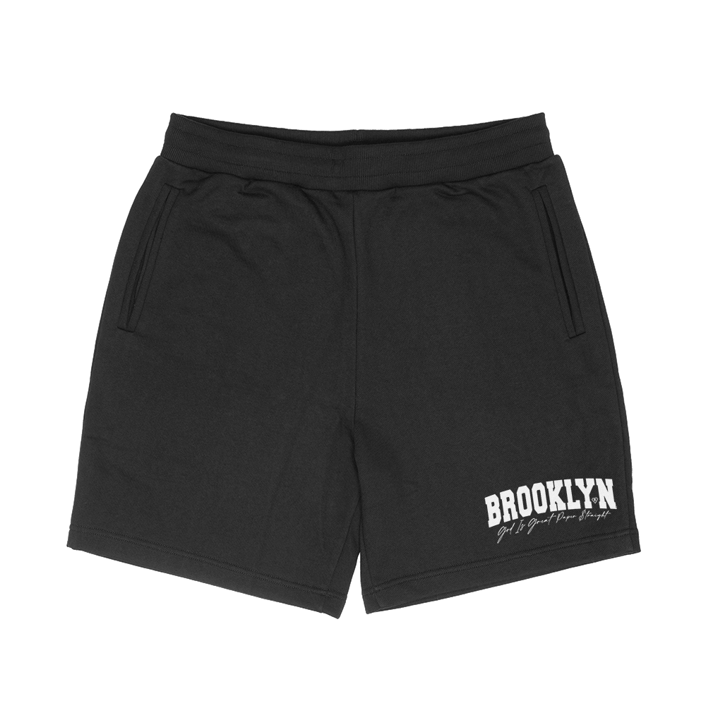 Brooklyn Fleece Shorts - Black