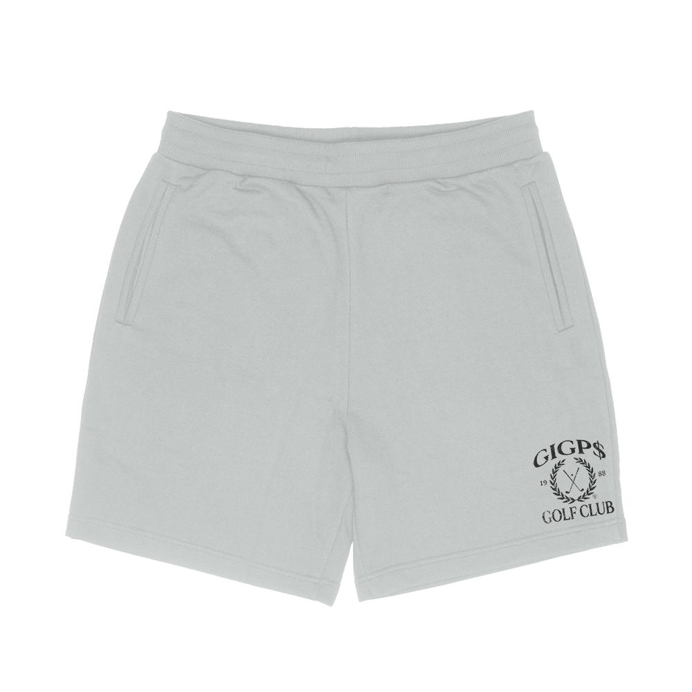 Golf Club Fleece Shorts - White