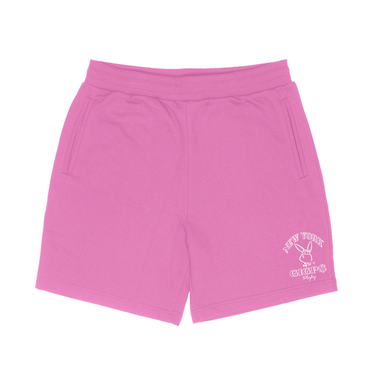 Playboy Fleece Shorts - Pink