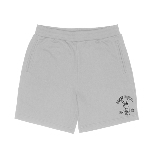 Playboy Fleece Shorts - White